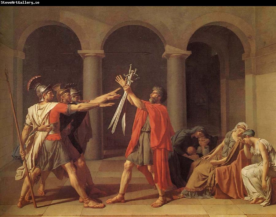 Jacques-Louis David Oath of the Horatii